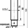 Габаритный чертеж ISB AF42A-11-5-LZ