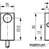 Габаритный чертеж ISB I3A-31N-3,5-L