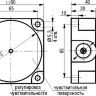 Габаритный чертеж ISN I7P5-31P-R35-LZ-C