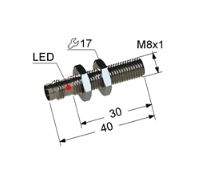 Индуктивный выключатель ВБИ-М08-40Р(с3)-1111-С.51(2мм)(Upg)