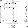 Габаритный чертеж ISB I2A-2-N