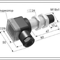 Индуктивный датчик ВБИ-М18-50К-2121-З