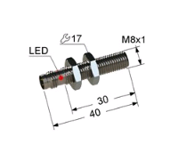Индуктивный выключатель ВБИ-М08-40Р(с3)-1121-С.51(2мм)(Upg)