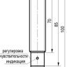 Габаритный чертеж OX AF42A5-32N-R1000-LZ