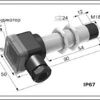 Емкостной датчик ВБЕ-М18-55К-2112-ЗА