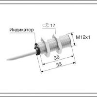 Магниточувствительные выключатели с герконом ВБМ-М12-34У-1111-Х