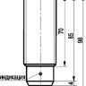 Габаритный чертеж ISB AC81A-56-10-LPR7