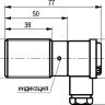 Габаритный чертеж ISB AT8A-21-10-LP