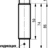 Габаритный чертеж ISN EC42A-11G-8-LZS27