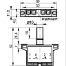 Индуктивный датчик ISB T21P-31P-3-LZ