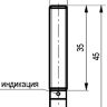 Габаритный чертеж ISB BC1B-31N-1,5-LS40