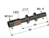 Индуктивный датчик ВБИ-М08-65Р-1111-С.51(Upg)