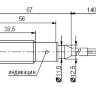 Индуктивный датчик ISB AF47B-31P-5F-LZT1-C-Pi-10