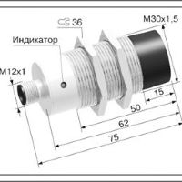 Индуктивный датчик ВБИ-М30-65Р-2112-З