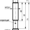 Габаритный чертеж ISN EC2A-31N-4-LS4