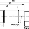 Габаритный чертеж ISN ET91A-01G-18E-L