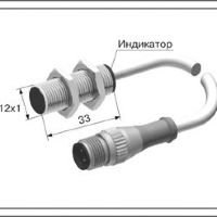 Индуктивный датчик ВБИ-М12-34УР-1111-З