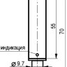 Габаритный чертеж ISB CF3A-31P-3,5-LZ