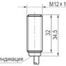 Габаритный чертеж ISB B2A-31N-3-LP-C