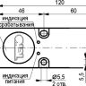 Габаритный чертеж ISN I123P-43N-20-LZ