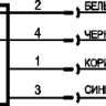 Схема подключения OS AC42A-47-16-LPS4