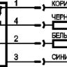 Схема подключения OSR AC81A5-43P-R25-LES4