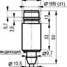 Габаритный чертеж ISB WF63A8-31N-3-LZ-1C