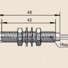 Индуктивный датчик ВБИ-М08-48У-2111-Л
