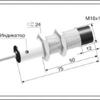 Индуктивный датчик ВБИ-М18-76У-2251-Л
