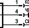 Схема подключения ISB AC12B-31P-1,5-LS4-O