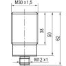 Габаритный чертеж ISB AC8S8-10-N-S4