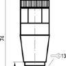 Габаритный чертеж CS SF254-3