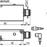 Габаритный чертеж ISB IC1P-31P-5-LZS4