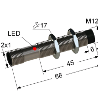 Индуктивный датчик ВБИ-М12-70Р-2121-С.51(Upg)