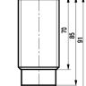 Габаритный чертеж ISB A91A-12-12-LZ