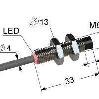Индуктивный датчик ВБИ-М08-34У-2111-З