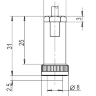 Соединитель CS PC4-3-2 (розетка)