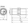 Емкостный датчик CSN EF87P5-12-20-LZ