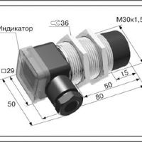 Индуктивный датчик ВБИ-М30-50К-2111-З