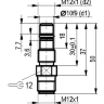 Индуктивный датчик  ISB WC211S8-31P-1,5-S4-5-C