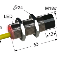 Индуктивный датчик ВБИ-М18-50У-2111-З