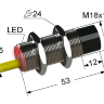 Индуктивный датчик ВБИ-М18-50У-2111-З