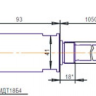 Ёмкостный датчик уровня CSA EC49A8-32P-1400U-PR18