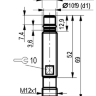 Индуктивный датчик ISB WC23S8-31P-1,5-S4-10