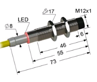 Индуктивный датчик ВБИ-М12-55С-2111-С.51(Upg)