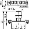 Габаритный чертеж ISB T3P-31N-5-LZ