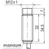 Индуктивный датчик ISN F2A-31N-4-L-C