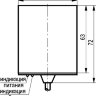 Габаритный чертеж ISB D101A-019G-25-L