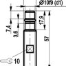 Габаритный чертеж ISB WC29S8-31P-1,5-S4-5