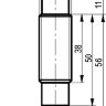 Габаритный чертеж ISN E4A-22-8-LP